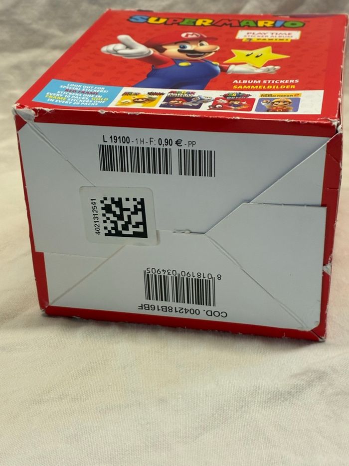 Box 50 sachets Panini stickers Super Mario - photo numéro 8
