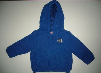 Gilet DPAM Neuf hiver garçon 12mois