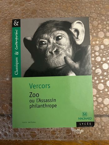 Livre Vercors Zoo ou l’Assassin philanthrope de vercors