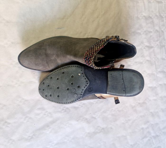 Bottines femme Lollipop  , couleur automnale , taille 36 - photo numéro 6
