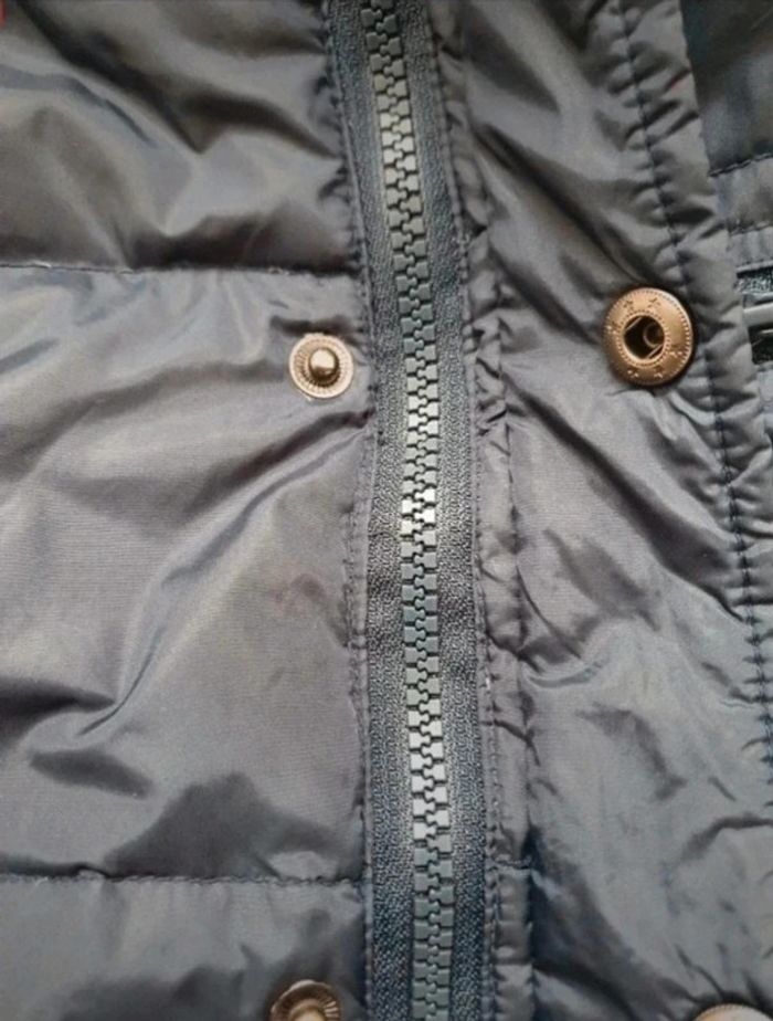 Manteau bleu marine Ooxoo 4 ans - photo numéro 3