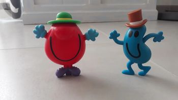 Lot de 2 figurines Mr et Mme