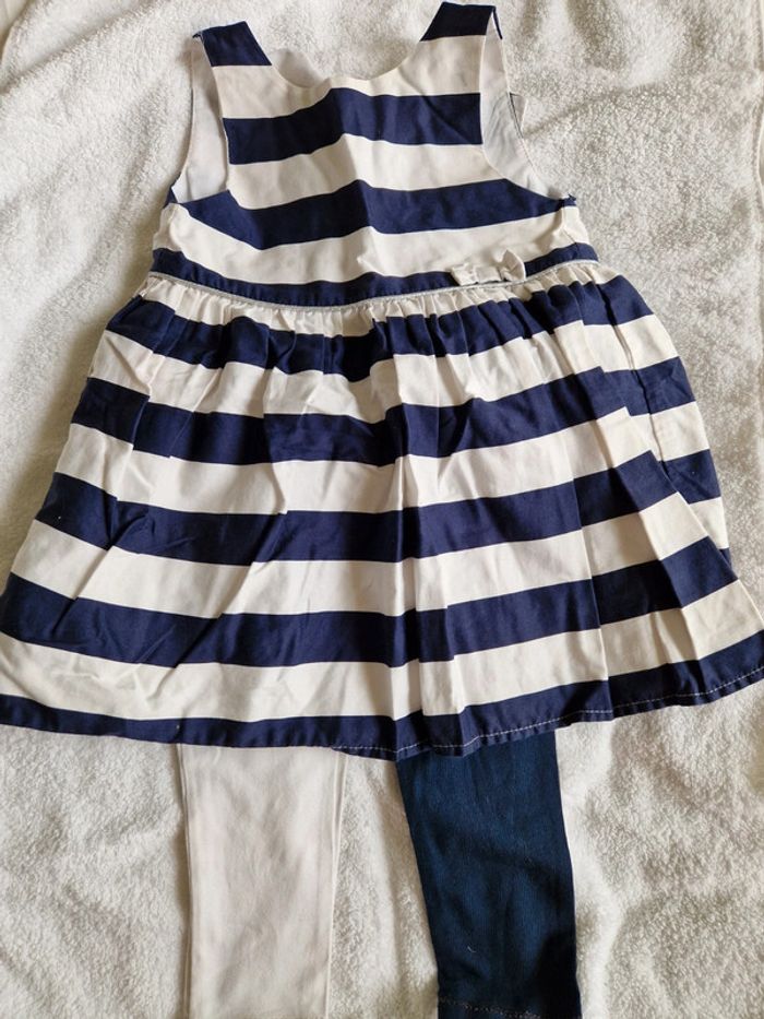 Robe cérémonie 18 mois et lot de leggins