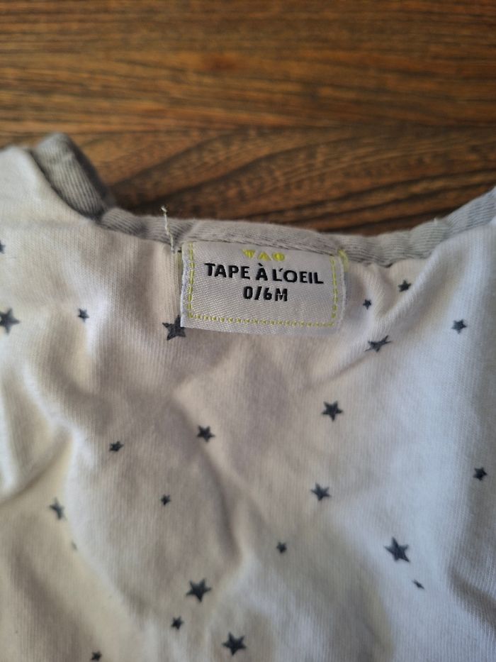 Turbulette réversible Tape à l’œil – Taille 0/6 mois - photo numéro 5