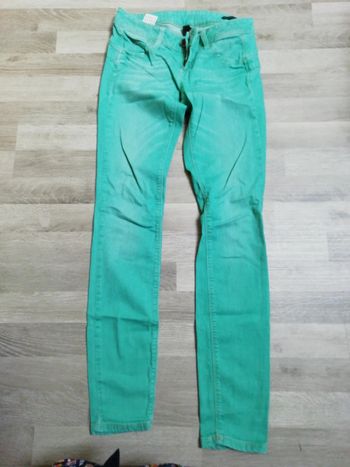 Jean femme taille 37 Benetton skinny
