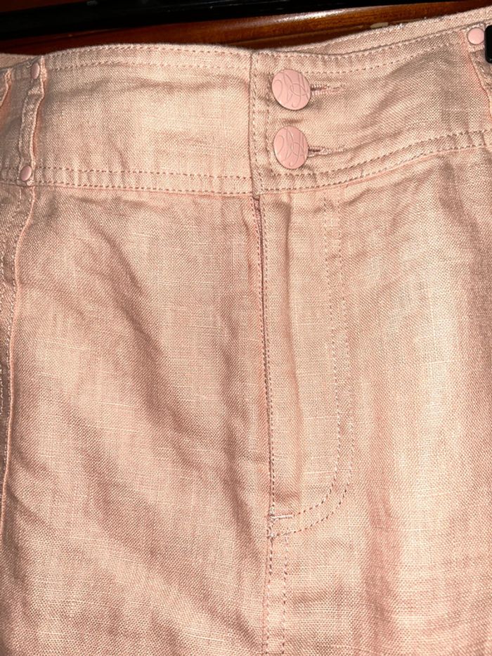 Jupe saumon/rose poudré 42/44 D’Auvry - photo numéro 2