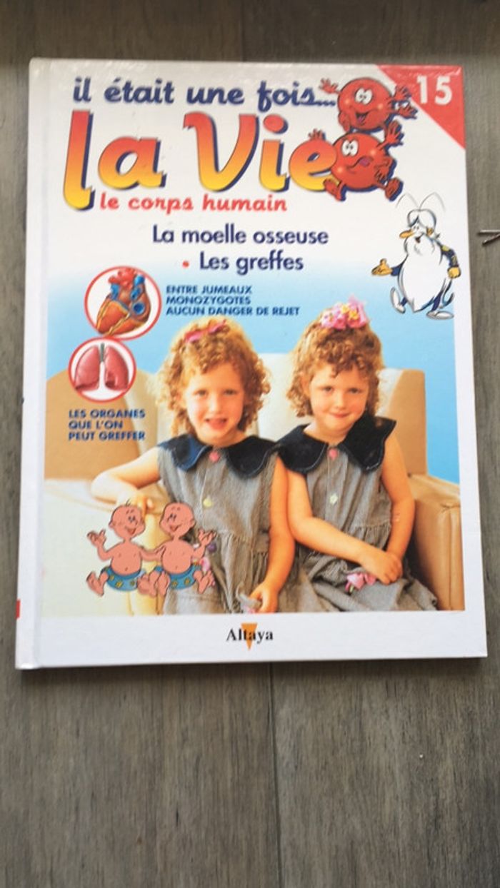 Livre+dvd il était une fois la vie la moelle osseuse les greffes n.15 - photo numéro 2