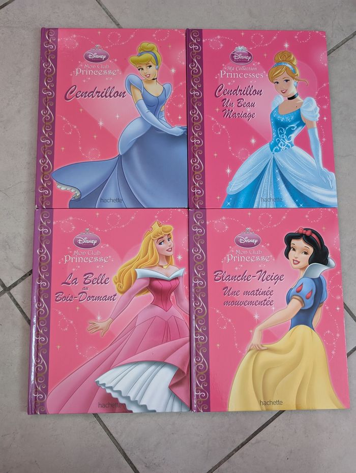 Lot de livres Disney Princesses
