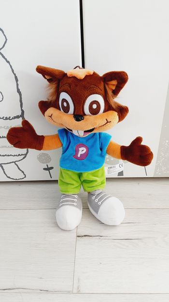 Jeu jouet peluche mascotte Papéa parc 37 cm de hauteur Neuve
