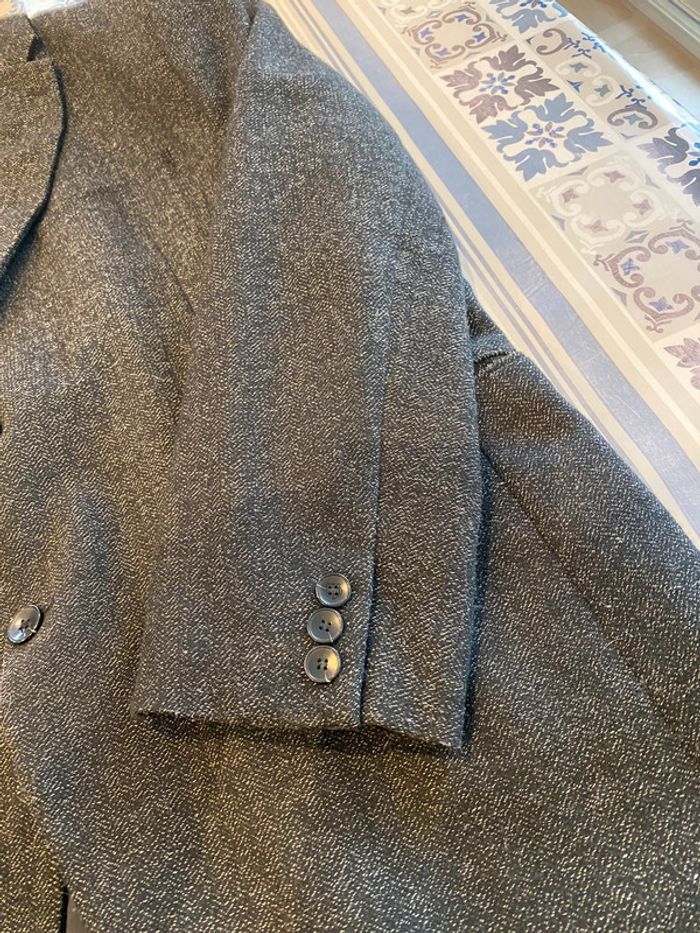 Veste noir chiné - photo numéro 4