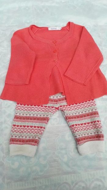 Lot cardigan et legging chaud