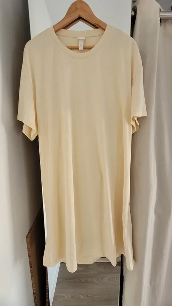 Robe jaune H&M XL