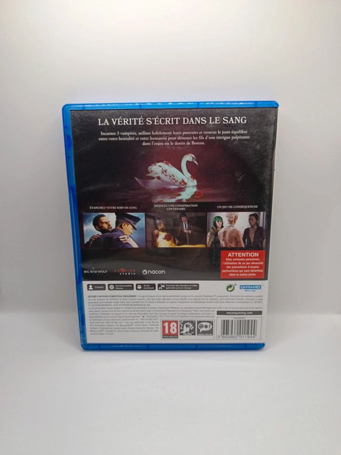 Jeux Playstation 5 occasion vampire the masquerade swansong - photo numéro 2