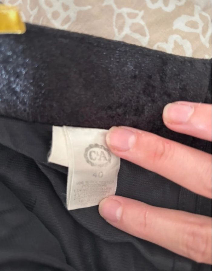 Jupe longue velours noir - photo numéro 4