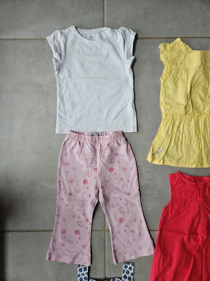 Lot vêtements été fille 1 ans - photo numéro 3