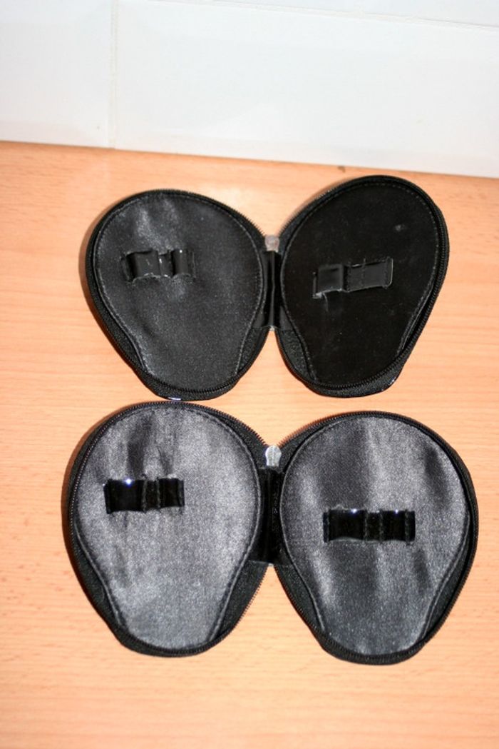 Lot de 2 mini pochettes zippées 10x8cm - photo numéro 3