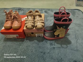 Lot chaussures taille 24