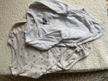 Lot de bodies manches longues bébé fille