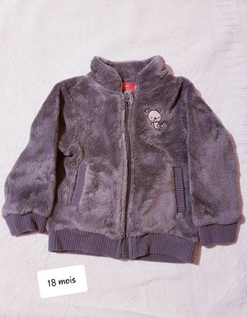 Veste polaire tissaia 18 mois