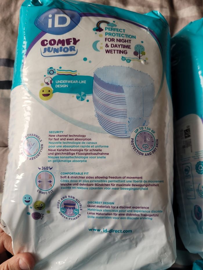 lots de 6 paquets de couches culotte 17/27kg (25e) - photo numéro 5