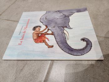 Livre souple enfant : Le bain de Mammouth