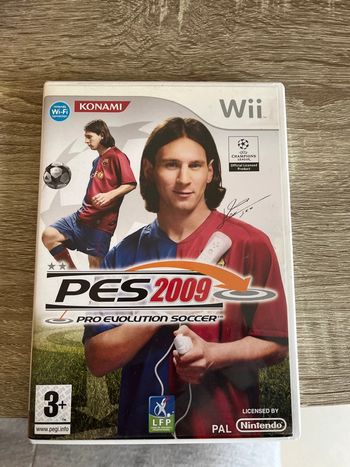PES pro evolution soccer 2009 Wii