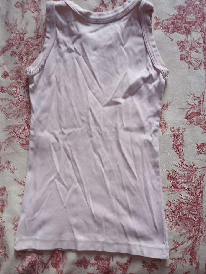 debardeur rose pale taille S - photo numéro 2