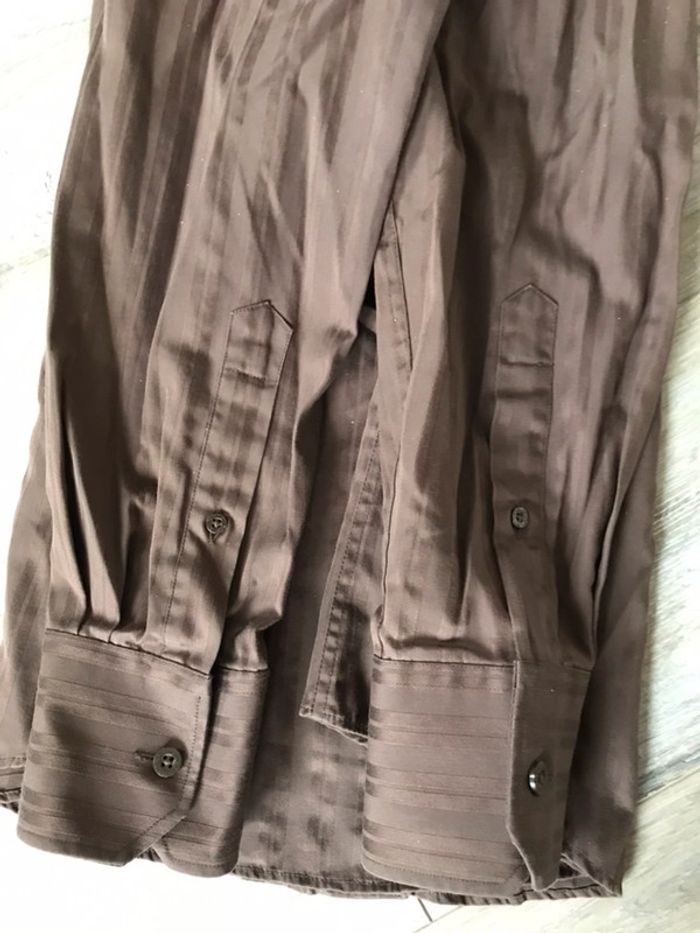 Chemise marron Devred - photo numéro 4