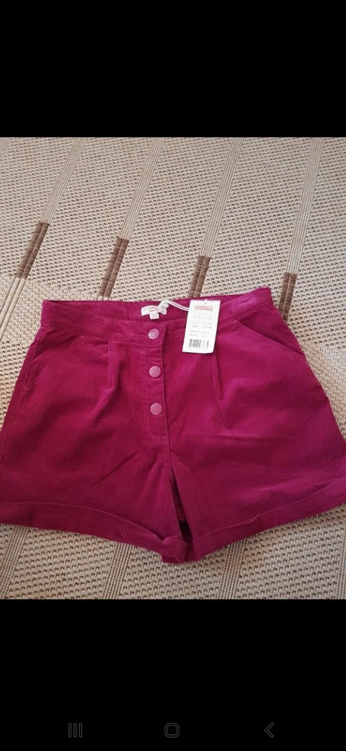 Short velours DPAM 14 ans