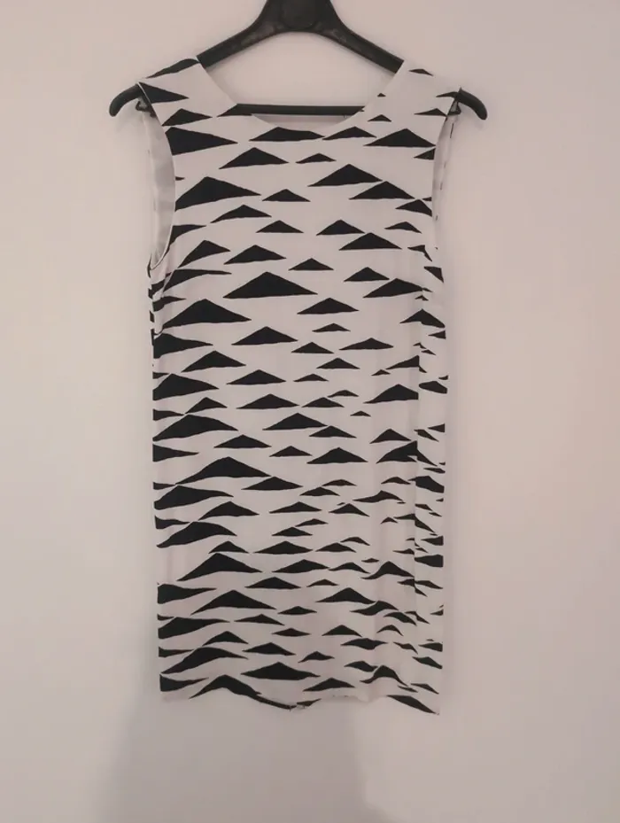 Robe Cop Copine Noir&Blanc et dorée magnifique S - photo numéro 2