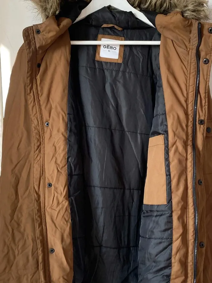 Blouson manteau doudoune homme à capuche XL Gemo - photo numéro 7