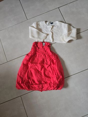 Lot petit boléro et robe