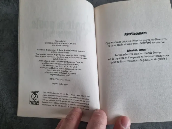 Le secret de la salle aux momies - photo numéro 2