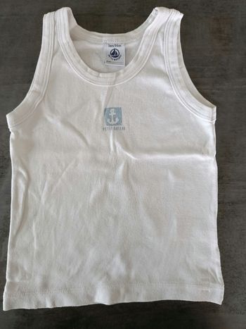 Maillot de corps garçon 3 ans