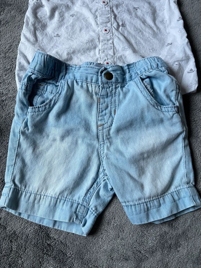 Ensemble chemisette et short - photo numéro 2