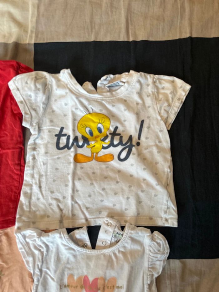 Lot de 6 t-shirt en 24 mois - photo numéro 4