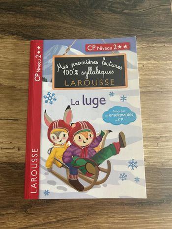 La luge Larousse CP niveau 2