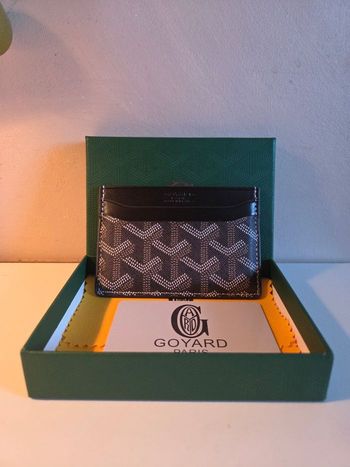 Porte cartes Goyard Saint Sulpice marron café 👛