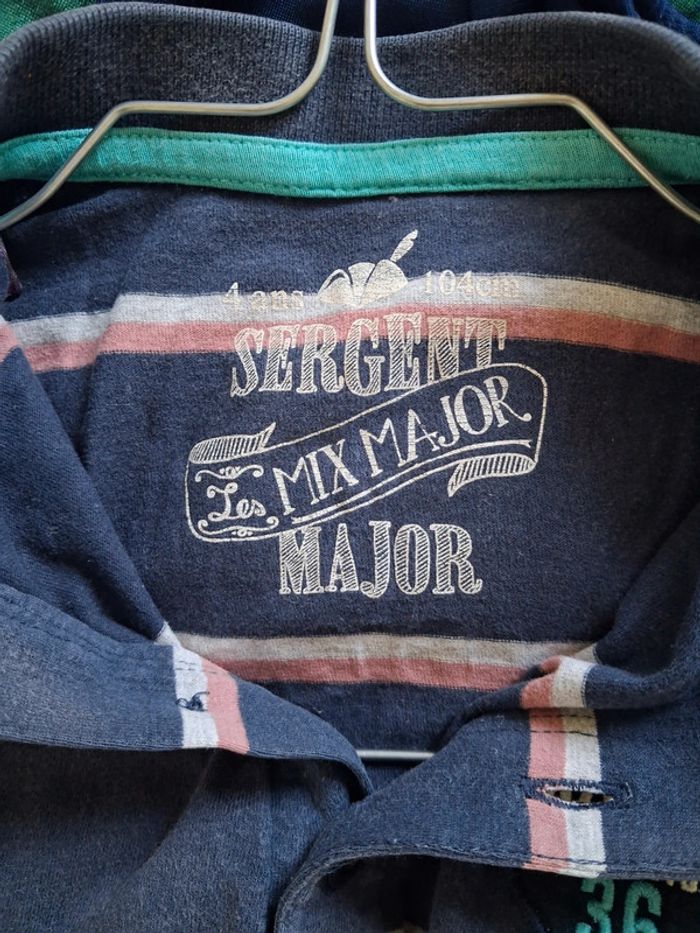 Polo garçon 4 ans sergent major - photo numéro 3