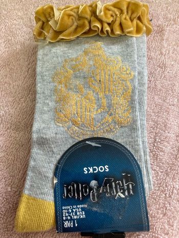 Socquettes à froufrou poufsouffle