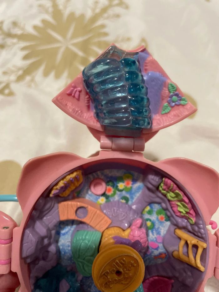 Polly Pocket vintage année 90 nénuphar rose - photo numéro 6