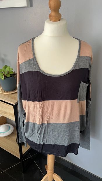 T-shirt manches longues Manoukian