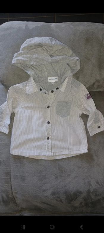 Chemise capuche Vert Baudet