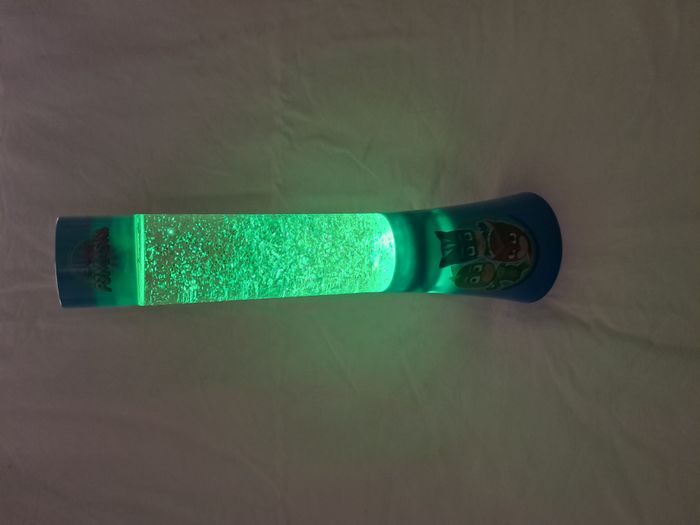 Lampe à paillettes bleu Pyjamasques Hauteur 33 cm 2018 - photo numéro 5