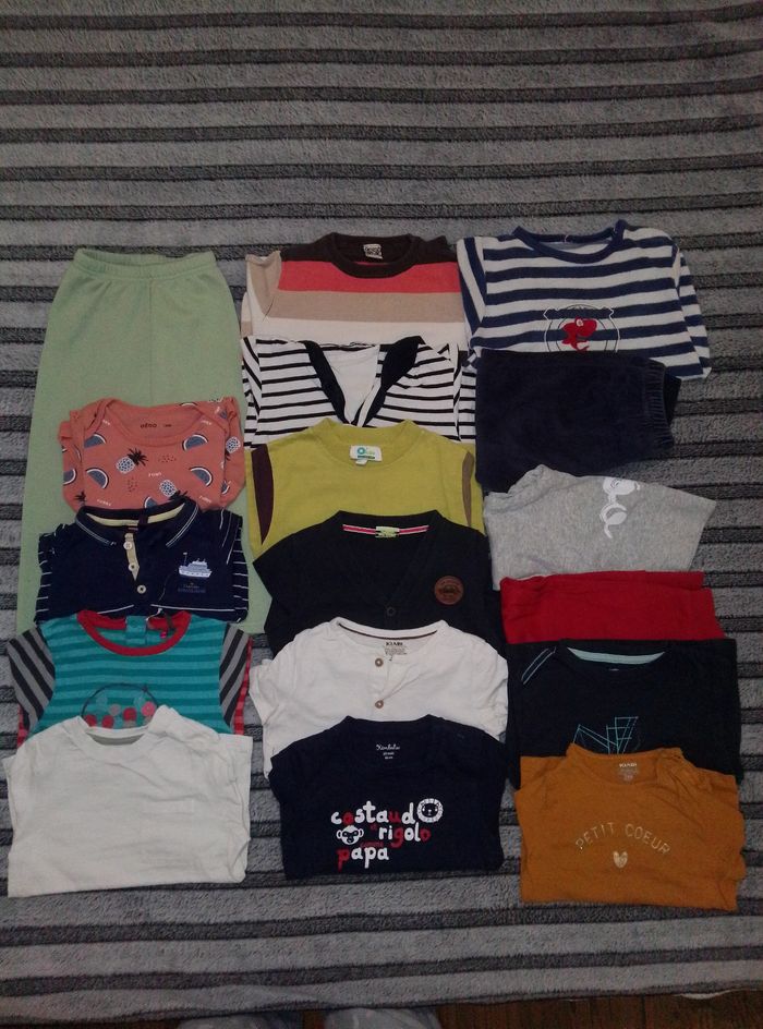 Lot garçon 24 mois
