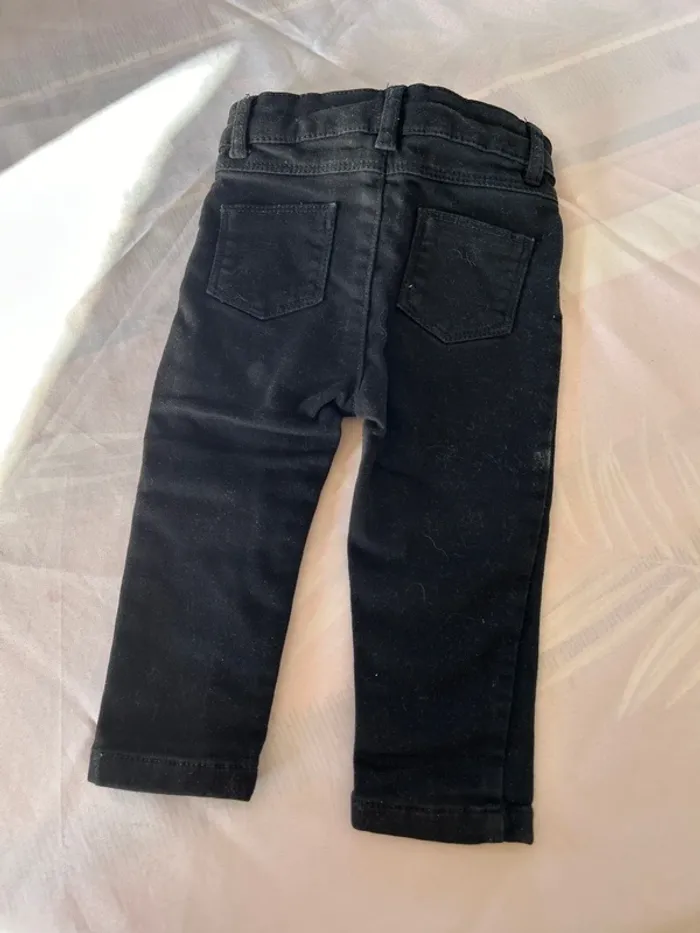 Jeans noir bébé Primark d’hiver - 9/12 mois - photo numéro 3