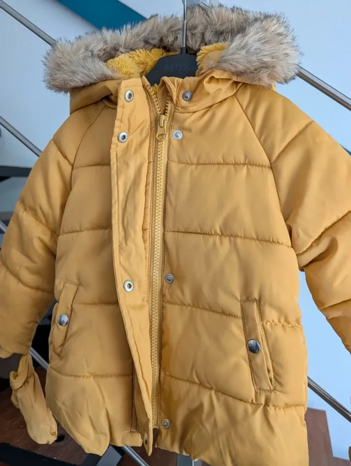 Manteau chaud hiver 18 mois - photo numéro 2