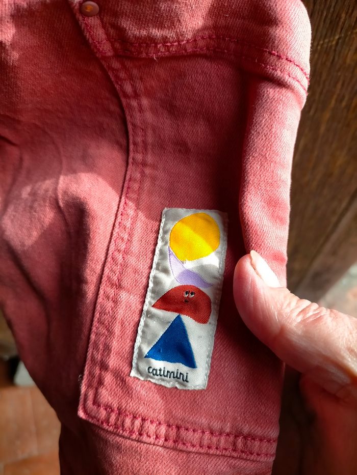 Jolie robe salopette neuve Catimini 4 ans - photo numéro 2