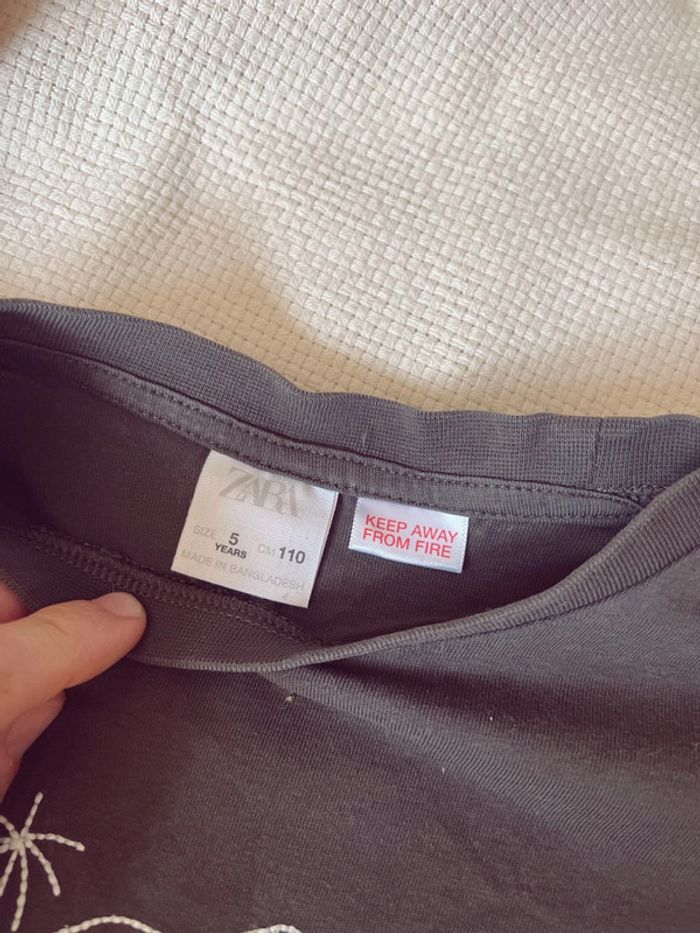 Tee-shirts Zara noir island mood maison palmier 104 - photo numéro 4