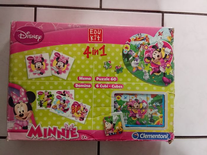 Jeu 4 en 1 Minnie 3 ans et +